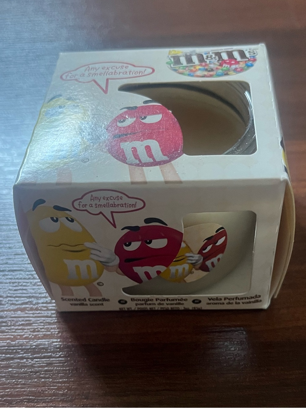 Discontinued Star Brite Illuminations M&M's 2013 Scented Candle